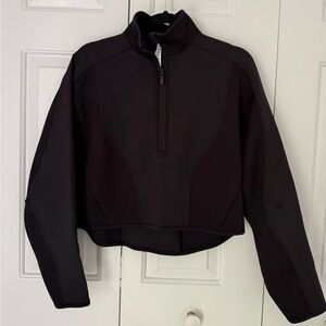 Lululemon Smooth Spacer Quarter Zip Cropped - S. NWOT